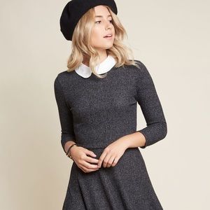 ModCloth perfectly proper knit dress